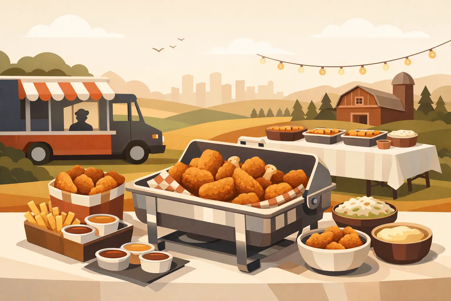Fried Chicken Catering Kent Locals Crave