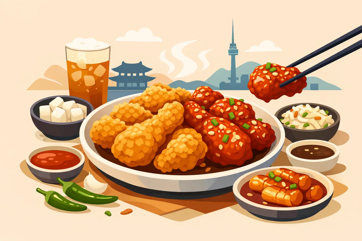 Korean Fried Chicken Guide for Big Cravings