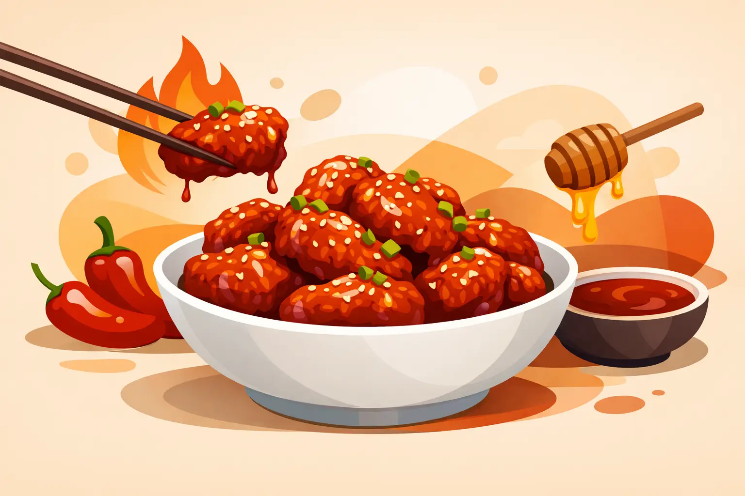 Yangnyum Chicken Flavor Review: Sweet Heat