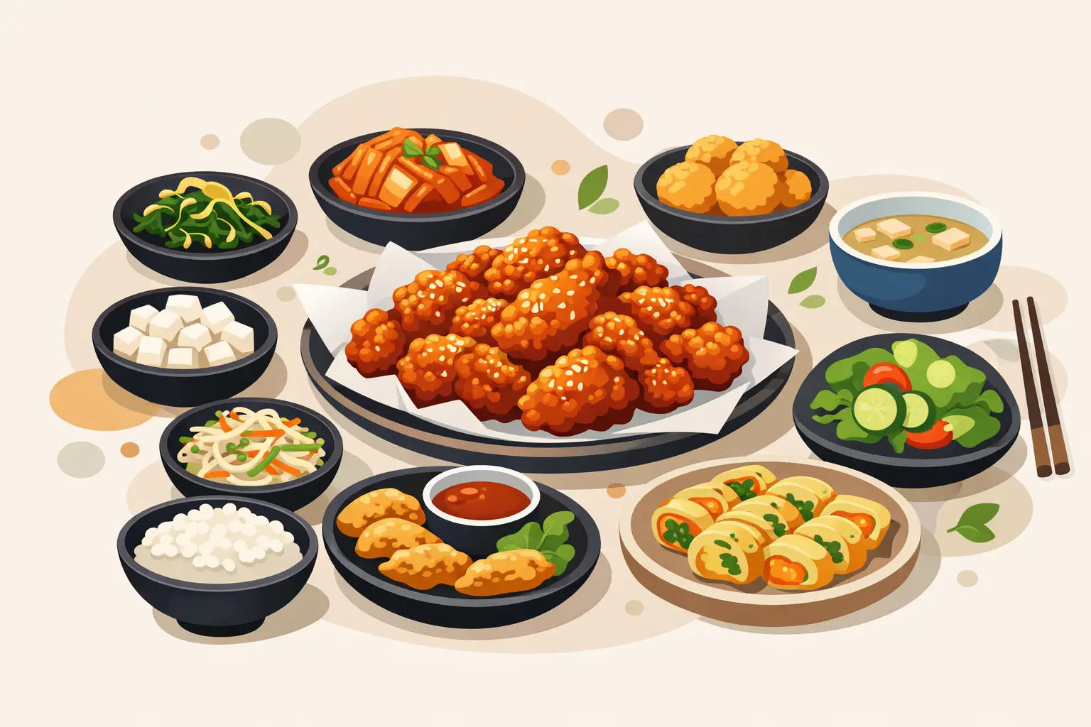 10 Best Korean Chicken Sides for a Full Spread