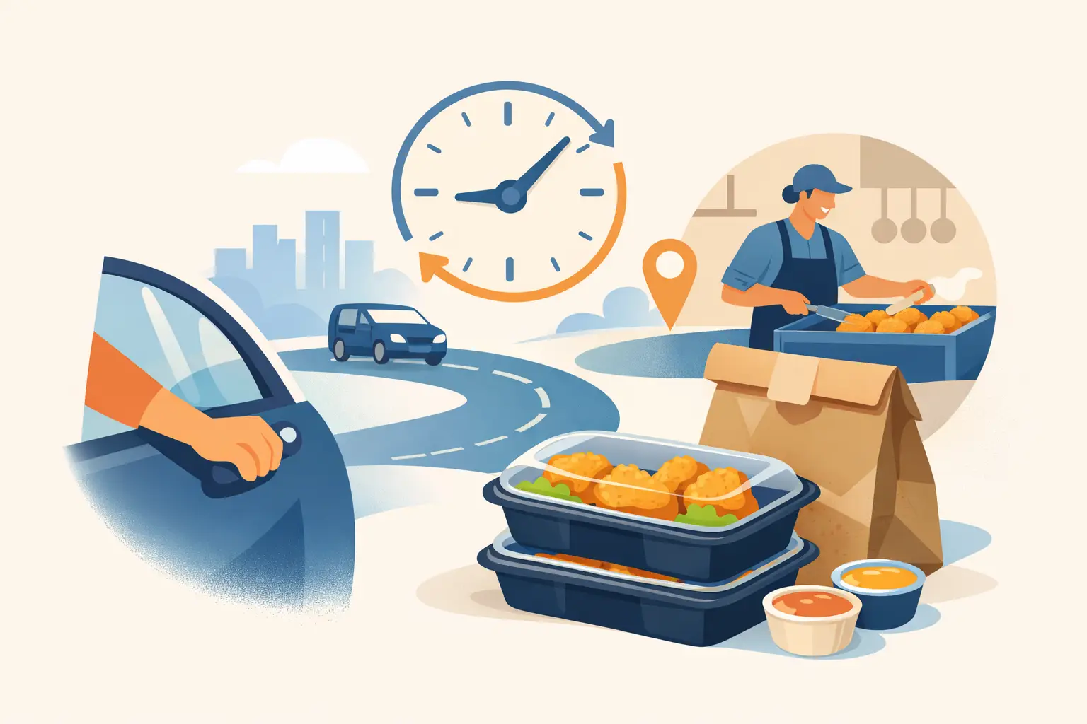 Catering Pickup Timing That Keeps Food Crispy