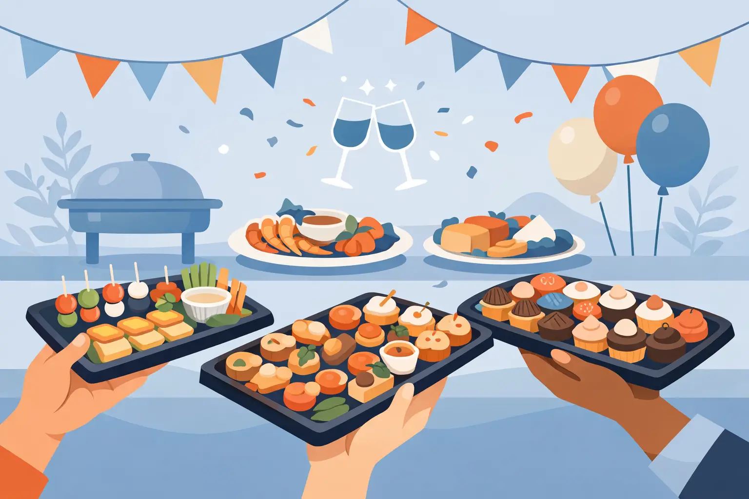 How to Choose Party Catering Trays That Please