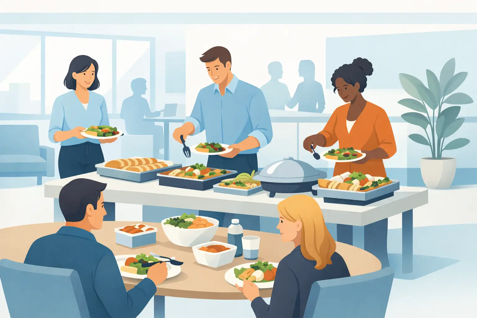 How to Feed Office Groups Without Lunch Stress