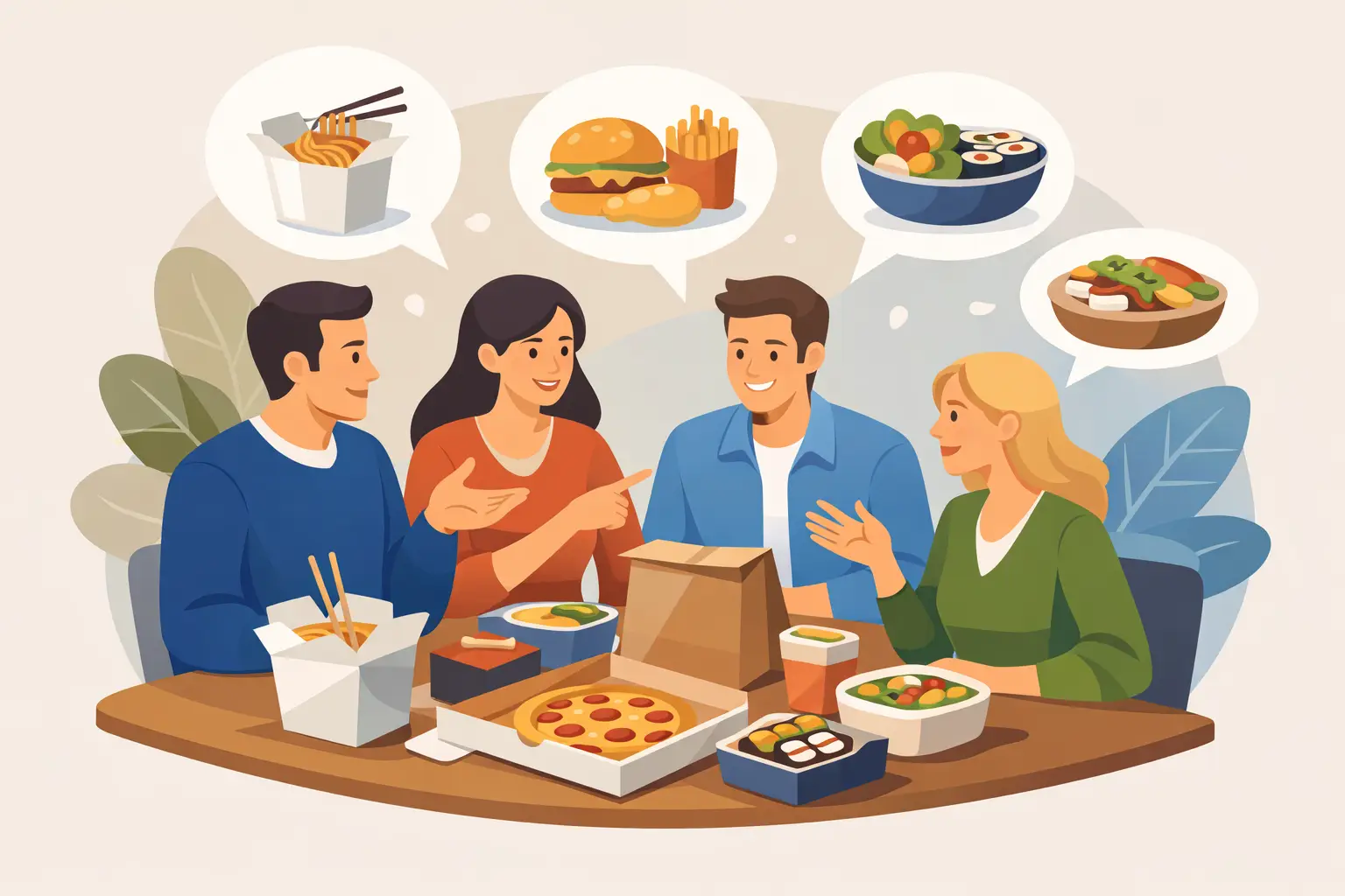 How to Plan Group Takeout That Everyone Wants