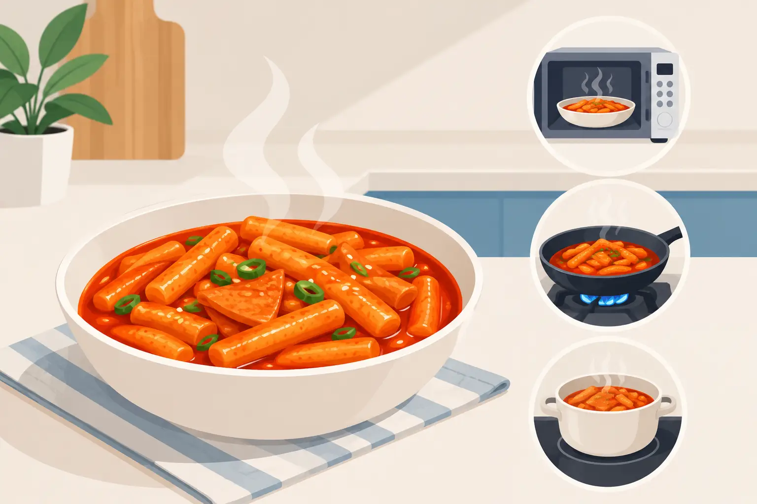 How to Reheat Tteokbokki Without Chewy Rice Cakes