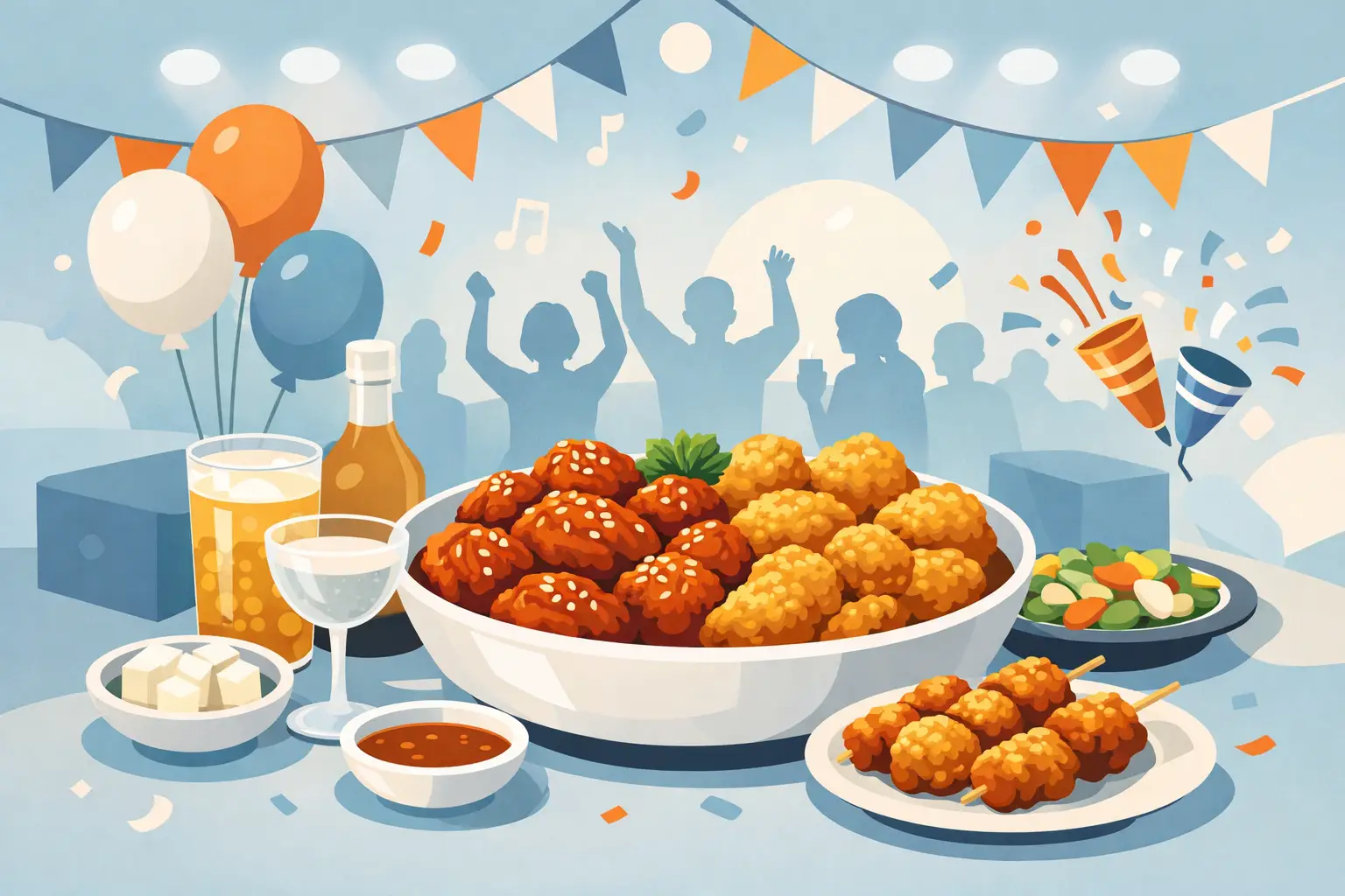 Is Korean Chicken Good for Parties? Absolutely.