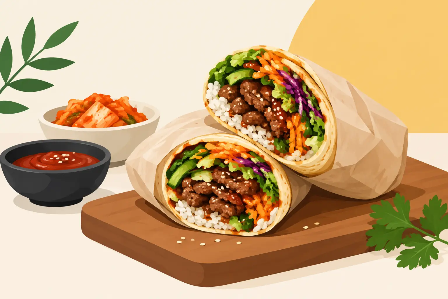 Korean Burrito Guide for Big, Bold Bites